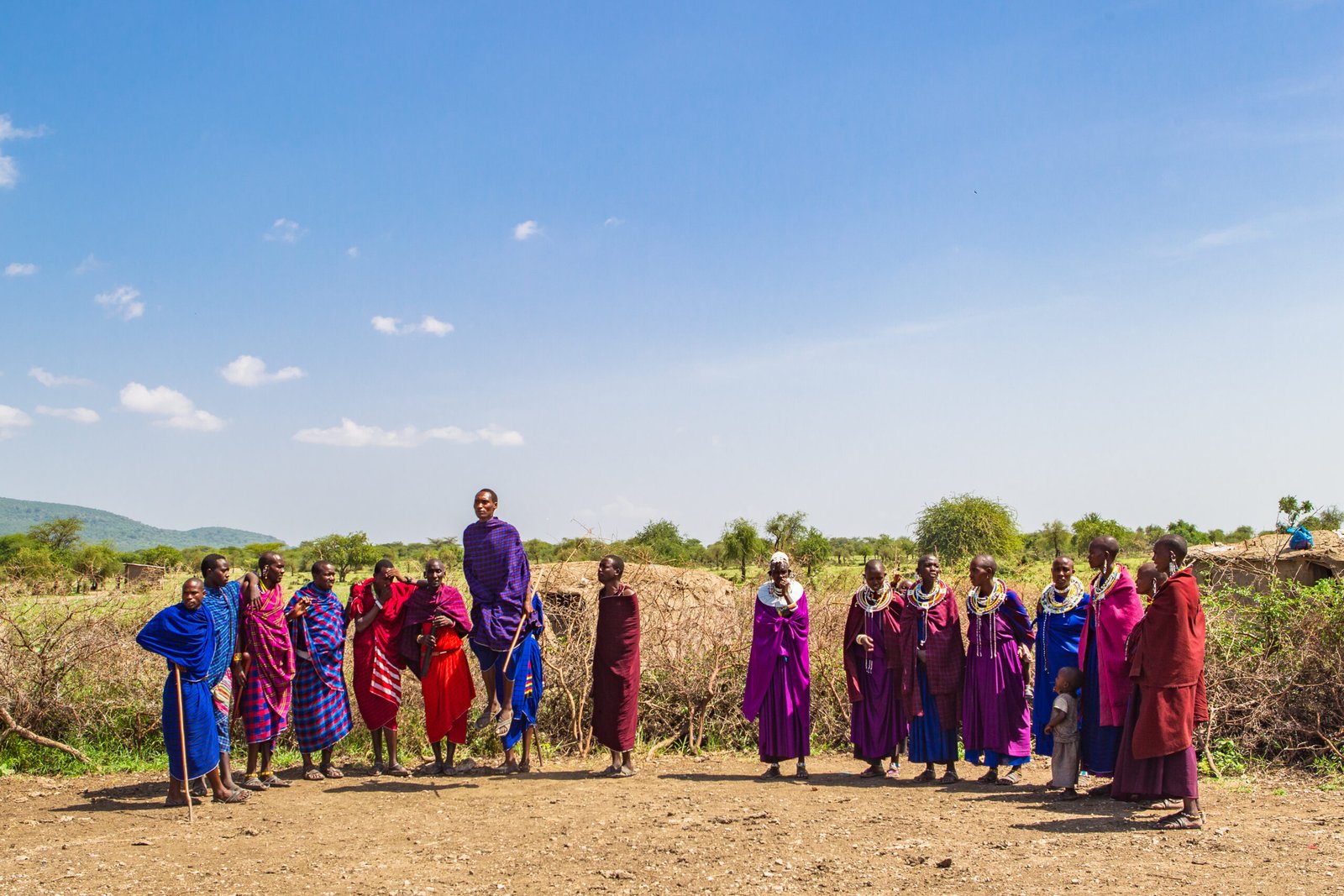 Arusha,,Tanzania,-january,24,,2018,-,Traditional,Masai,Dance,Performed